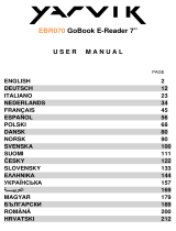 Yarvik GoBook 7” E-Reader Manual de utilizare