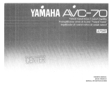 Yamaha AVC-70 Manualul proprietarului