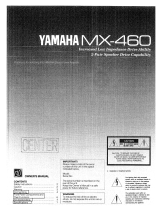 Yamaha MX-460 Manualul proprietarului