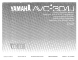 Yamaha AVC-30U Manualul proprietarului