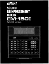 Yamaha EM-150II Manualul proprietarului