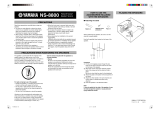 Yamaha NS-8800 Manualul proprietarului