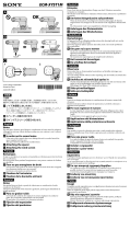 Sony ECM-XYST1M Manual de utilizare