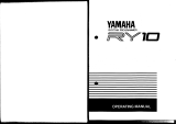 Yamaha RY10 Manualul proprietarului