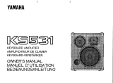 Yamaha KS531 Manualul proprietarului