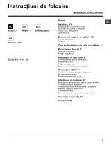 Whirlpool ECOSD 109 S (EE) Manualul utilizatorului