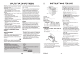 Whirlpool CFR105B-1 Manualul utilizatorului