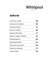 Whirlpool ADN140 Manualul proprietarului