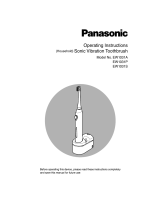 Panasonic EW1031 Instrucțiuni de utilizare