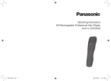 Panasonic ERGP30 Manualul proprietarului