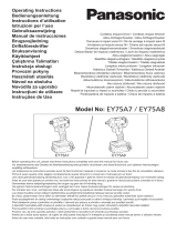 Panasonic EY75A7 Instrucțiuni de utilizare