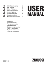 Zanussi ZSG17100XA Manual de utilizare