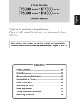 Yamaha TP-4300 Manualul proprietarului