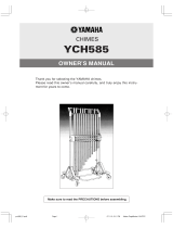 Yamaha YCH-585 Manualul proprietarului