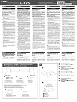 Yamaha L-85 Assembly Instructions