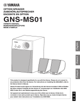 Yamaha GNS-MS01 Manualul proprietarului