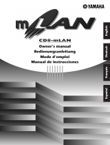 Yamaha CD8 Manual de utilizare