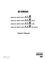 Yamaha AD8 Manual de utilizare