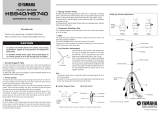 Yamaha HS840 Manualul proprietarului
