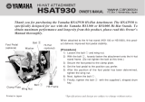 Yamaha HSAT930 Manual de utilizare