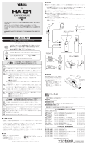 Yamaha HA-G1 Manualul proprietarului