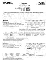 Yamaha LMY4-AD Manual de utilizare