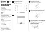 Yamaha MMF-SWP1 Ghid de instalare