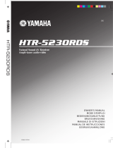 Yamaha HTR-5230RDS Manual de utilizare