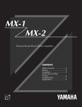 Yamaha MX-1 Manual de utilizare