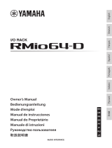 Yamaha RMio64 Manualul proprietarului