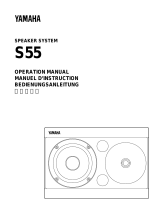 Yamaha S55 Manual de utilizare