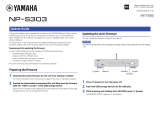 Yamaha NP-S303 Manual de utilizare