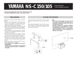 Yamaha NS-C105 Manualul proprietarului
