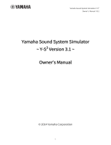 Yamaha Y-S3 Manual de utilizare