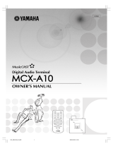 Yamaha MCX-A10 Manualul proprietarului