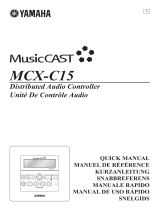 Yamaha MusicCAST MCX-C15 Manual de utilizare