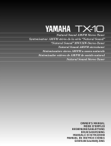 Yamaha TX-10 Manualul proprietarului