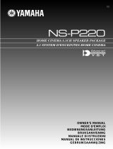 Yamaha NS-P220 Manualul proprietarului