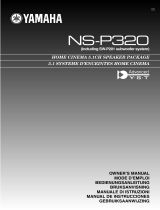 Yamaha NS-P320 Manualul proprietarului