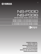 Yamaha NS-P336 Manualul proprietarului