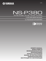Yamaha NS-P380 Manualul proprietarului