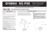 Yamaha NS-P60 Manualul proprietarului