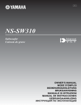 Yamaha NS-SW310 Manualul proprietarului