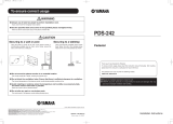 Yamaha PDS-242 Manualul proprietarului