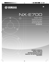 Yamaha NX-E700 Manualul proprietarului