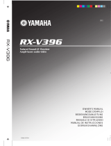 Yamaha RX-V396 Manualul proprietarului