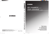 Yamaha DSP-AX640SE Manualul proprietarului