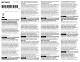 Sony IER-Z1R Manualul proprietarului