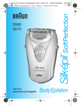 Braun 3570 Silk-épil SoftPerfection Body Epilation Manual de utilizare