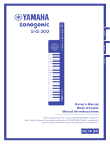 Yamaha SHS-300 Manualul proprietarului